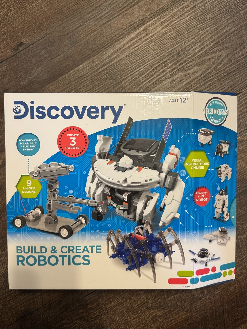 Kids Discovery Build & Create Robotics Kit (Opened)